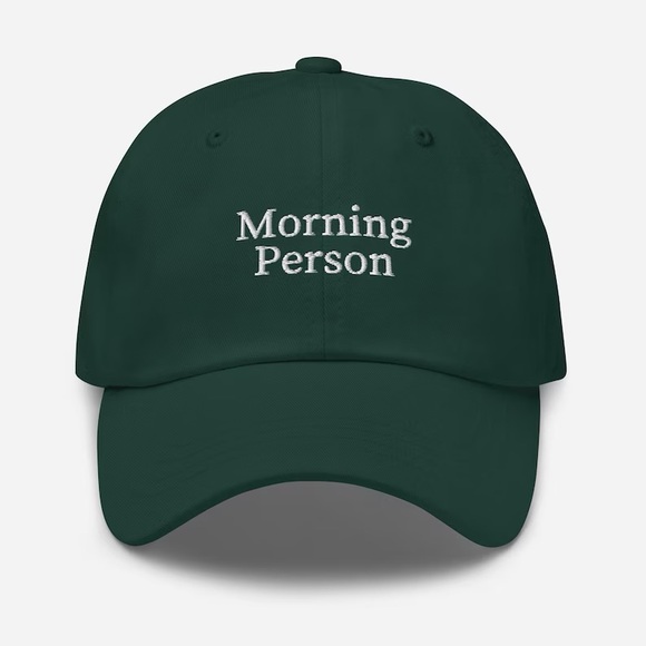“Morning Person” unisex hat. NWT - Picture 1 of 4